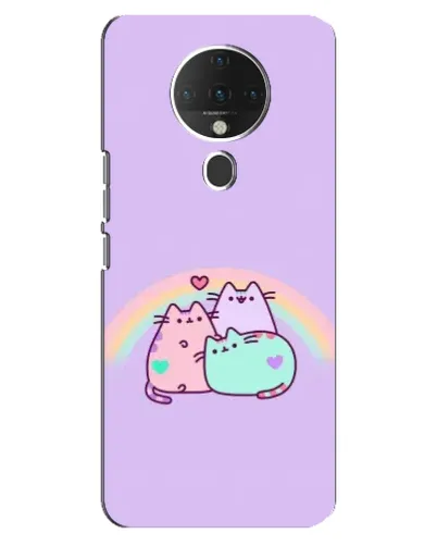 Чохол для TECNO Spark 6 з картинкою «Веселкові Пушини» Чохол для TECNO Spark 6 з картинкою «Веселкові Пушини»