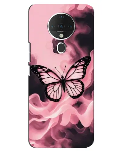 Чохол для TECNO Spark 6 з картинкою «Метелик у диму» Чохол для TECNO Spark 6 з картинкою «Метелик у диму»