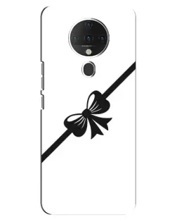 Чохол для TECNO Spark 6 з картинкою «Діагональний бант»