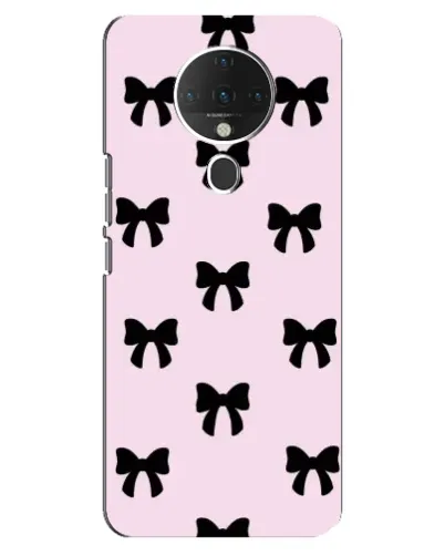 Чохол для TECNO Spark 6 з картинкою «Чорні банти Coquette» Чохол для TECNO Spark 6 з картинкою «Чорні банти Coquette»
