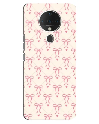 Чохол для TECNO Spark 6 з картинкою «Рожеві бантики Coquette» Чохол для TECNO Spark 6 з картинкою «Рожеві бантики Coquette»
