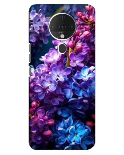 Чехол для TECNO Spark 6 с картинкой «Сиреневый цвет»
