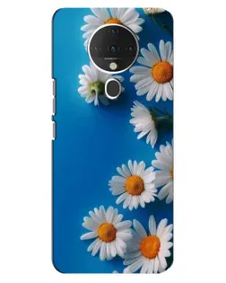Чехол для TECNO Spark 6 с картинкой «Белоснежные маргаритки»