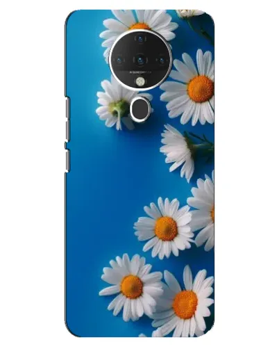 Чехол для TECNO Spark 6 с картинкой «Белоснежные маргаритки»