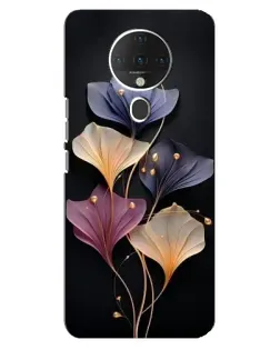 Чехол для TECNO Spark 6 с картинкой «Лиловые цветы грации»