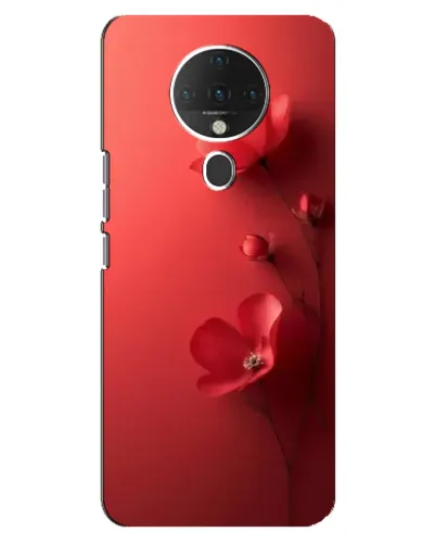 Чехол для TECNO Spark 6 с картинкой «Маковые соцветия»