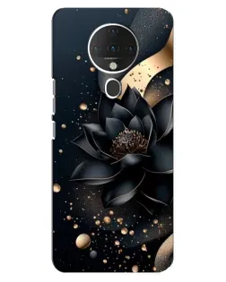 Чехол для TECNO Spark 6 с картинкой «Черный лотос»