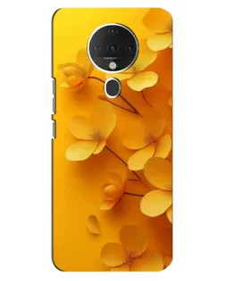 Чехол для TECNO Spark 6 с картинкой «Золотые лепестки»