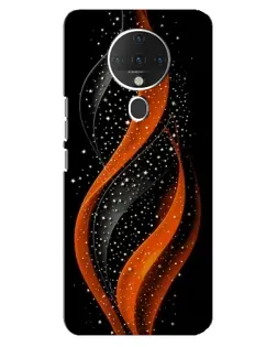 Чохол для TECNO Spark 6 з картинкою «Вогняна зоряна хвиля»