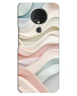 Чехол для TECNO Spark 6 с картинкой «Пастельные нежные волны»