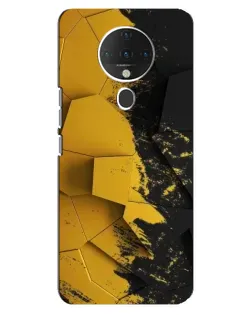 Чехол для TECNO Spark 6 с картинкой «Золотые осколки геометрии»