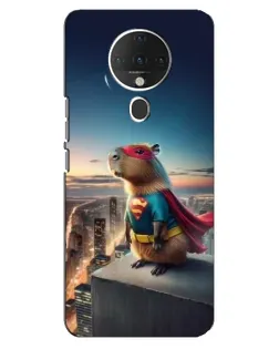 Чехол для TECNO Spark 6 с картинкой «Капи-мен супергерой»