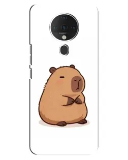 Чехол для TECNO Spark 6 с картинкой «Толстенькая капибара»