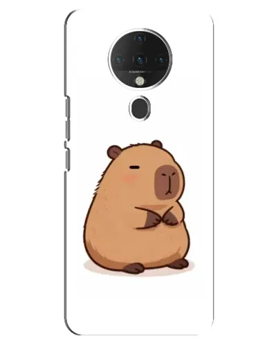 Чехол для TECNO Spark 6 с картинкой «Толстенькая капибара»
