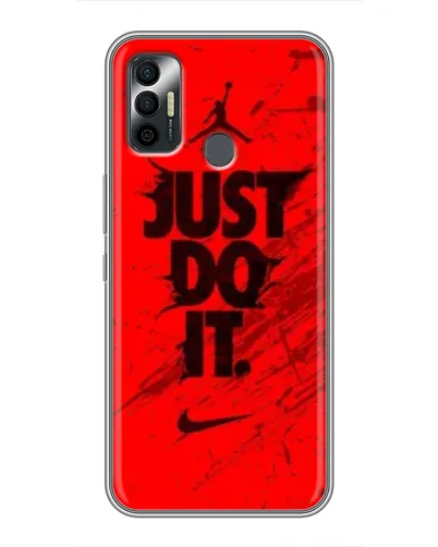 Чохол для TECNO Spark 7 (KF6n) з картинкою «Nike Just Do It»