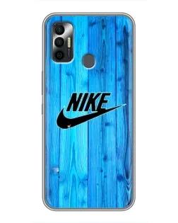 Чохол для TECNO Spark 7 (KF6n) з картинкою «Блакитне дерево Nike»