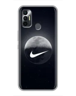 Чохол для TECNO Spark 7 (KF6n) з картинкою «Nike у стилі графіті»
