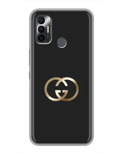Чехол для TECNO Spark 7 (KF6n) с картинкой «Минимализм Gucci»