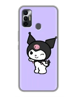 Чохол для TECNO Spark 7 (KF6n) з картинкою «Класична Kuromi» Чохол для TECNO Spark 7 (KF6n) з картинкою «Класична Kuromi»