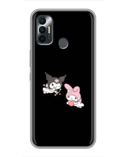 Чохол для TECNO Spark 7 (KF6n) з картинкою «My Melody та Kuromi»