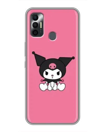 Чохол для TECNO Spark 7 (KF6n) з картинкою «Похмура Kuromi»