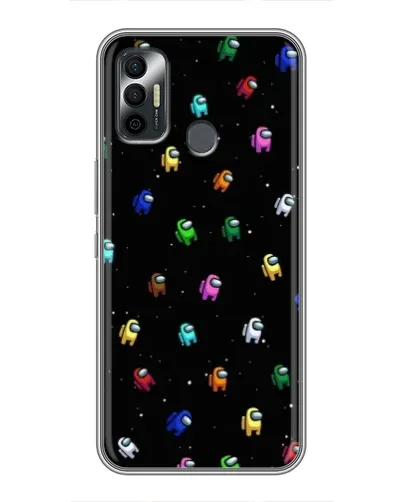 Чехол для TECNO Spark 7 (KF6n) с картинкой «Экипаж Among Us» Чехол для TECNO Spark 7 (KF6n) с картинкой «Экипаж Among Us»