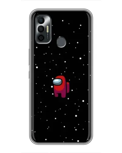 Чехол для TECNO Spark 7 (KF6n) с картинкой «Красный Among Us» Чехол для TECNO Spark 7 (KF6n) с картинкой «Красный Among Us»