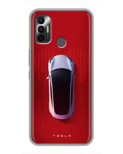 Чохол для TECNO Spark 7 (KF6n) з картинкою «Tesla Top View» Чохол для TECNO Spark 7 (KF6n) з картинкою «Tesla Top View»