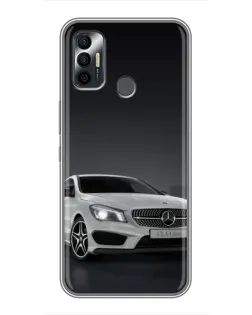 Чохол для TECNO Spark 7 (KF6n) з картинкою «Mercedes AMG GT Silver» Чохол для TECNO Spark 7 (KF6n) з картинкою «Mercedes AMG GT Silver»
