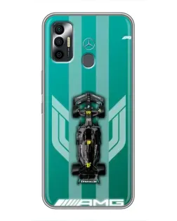 Чохол для TECNO Spark 7 (KF6n) з картинкою «Mercedes AMG Petronas»