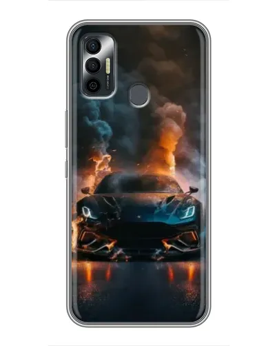 Чехол для TECNO Spark 7 (KF6n) с картинкой «Lamborghini дымная эстетика» Чехол для TECNO Spark 7 (KF6n) с картинкой «Lamborghini дымная эстетика»