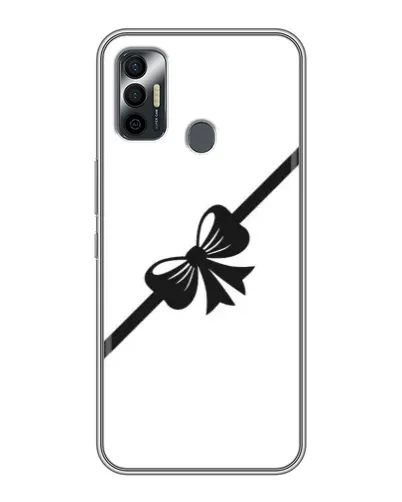 Чехол для TECNO Spark 7 (KF6n) с картинкой «Диагональный бант» Чехол для TECNO Spark 7 (KF6n) с картинкой «Диагональный бант»