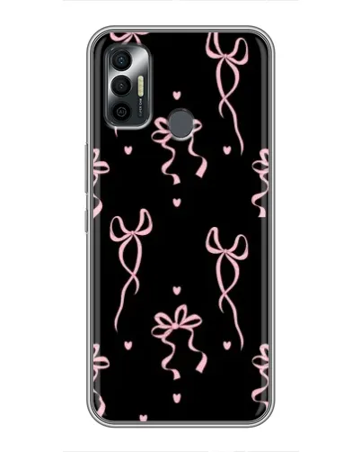 Чехол для TECNO Spark 7 (KF6n) с картинкой «Тонкие ленты» Чехол для TECNO Spark 7 (KF6n) с картинкой «Тонкие ленты»