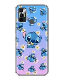 Чехол для TECNO Spark 7 (KF6n) с картинкой «Паттерн со Стичем» Чехол для TECNO Spark 7 (KF6n) с картинкой «Паттерн со Стичем»