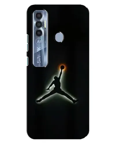 Чохол для TECNO Spark 7 Pro з картинкою «Jordan Gradient Logo» Чохол для TECNO Spark 7 Pro з картинкою «Jordan Gradient Logo»