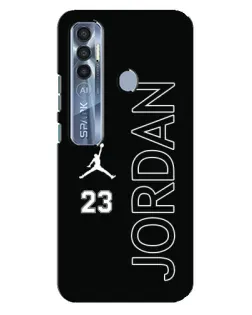Чохол для TECNO Spark 7 Pro з картинкою «Jordan Vertical»