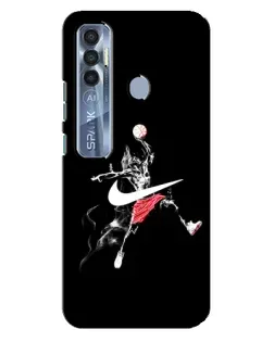 Чохол для TECNO Spark 7 Pro з картинкою «Jordan Jumpman»