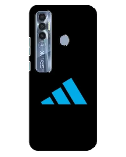 Чехол для TECNO Spark 7 Pro с картинкой «Adidas Cyan Logo» Чехол для TECNO Spark 7 Pro с картинкой «Adidas Cyan Logo»