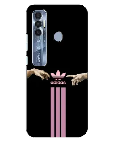 Чехол для TECNO Spark 7 Pro с картинкой «Adidas Hands» Чехол для TECNO Spark 7 Pro с картинкой «Adidas Hands»
