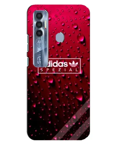 Чехол для TECNO Spark 7 Pro с картинкой «Adidas Gold Marble» Чехол для TECNO Spark 7 Pro с картинкой «Adidas Gold Marble»