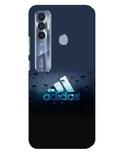 Чехол для TECNO Spark 7 Pro с картинкой «Adidas Water Drops» Чехол для TECNO Spark 7 Pro с картинкой «Adidas Water Drops»