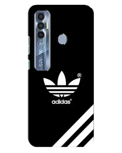 Чехол для TECNO Spark 7 Pro с картинкой «Adidas с диагональными полосами» Чехол для TECNO Spark 7 Pro с картинкой «Adidas с диагональными полосами»