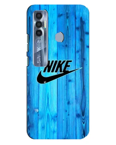 Чехол для TECNO Spark 7 Pro с картинкой «Голубое дерево Nike»