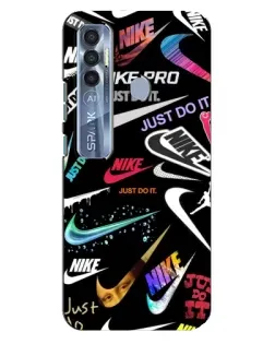 Чохол для TECNO Spark 7 Pro з картинкою «Nike —  розкіш»