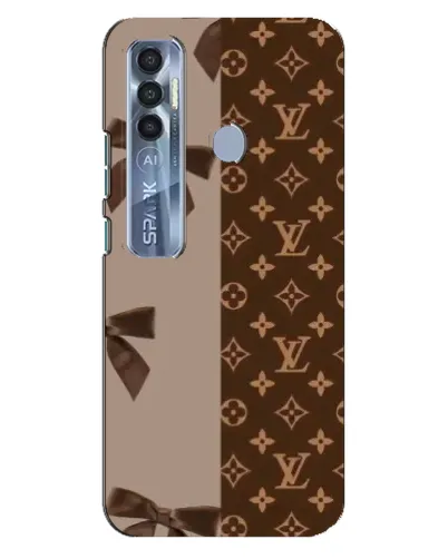 Чохол для TECNO Spark 7 Pro з картинкою «Louis Vuitton — банти» Чохол для TECNO Spark 7 Pro з картинкою «Louis Vuitton — банти»
