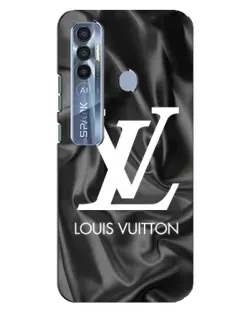 Чохол для TECNO Spark 7 Pro з картинкою «Шовковий Louis Vuitton»