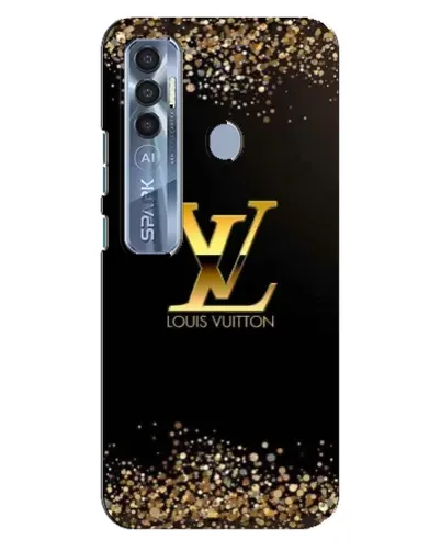 Чохол для TECNO Spark 7 Pro з картинкою «LV — золоті іскри» Чохол для TECNO Spark 7 Pro з картинкою «LV — золоті іскри»