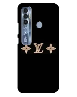 Чохол для TECNO Spark 7 Pro з картинкою «Louis Vuitton — мінімалізм»