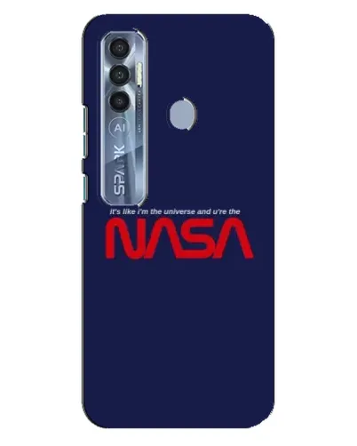 Чехол для TECNO Spark 7 Pro с картинкой «NASA — глубокий космос»