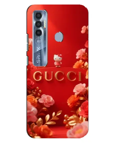 Чехол для TECNO Spark 7 Pro с картинкой «Gucci — золотой сад» Чехол для TECNO Spark 7 Pro с картинкой «Gucci — золотой сад»